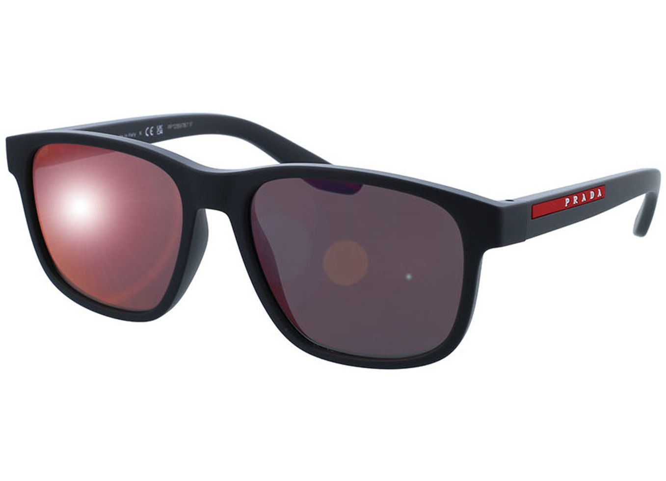 Prada Linea Rossa PS 06YS UFK10A 56-17 Sonnenbrille mit Sehstärke erhältlich, Herren, Vollrand, Rechteckig von Prada Linea Rossa