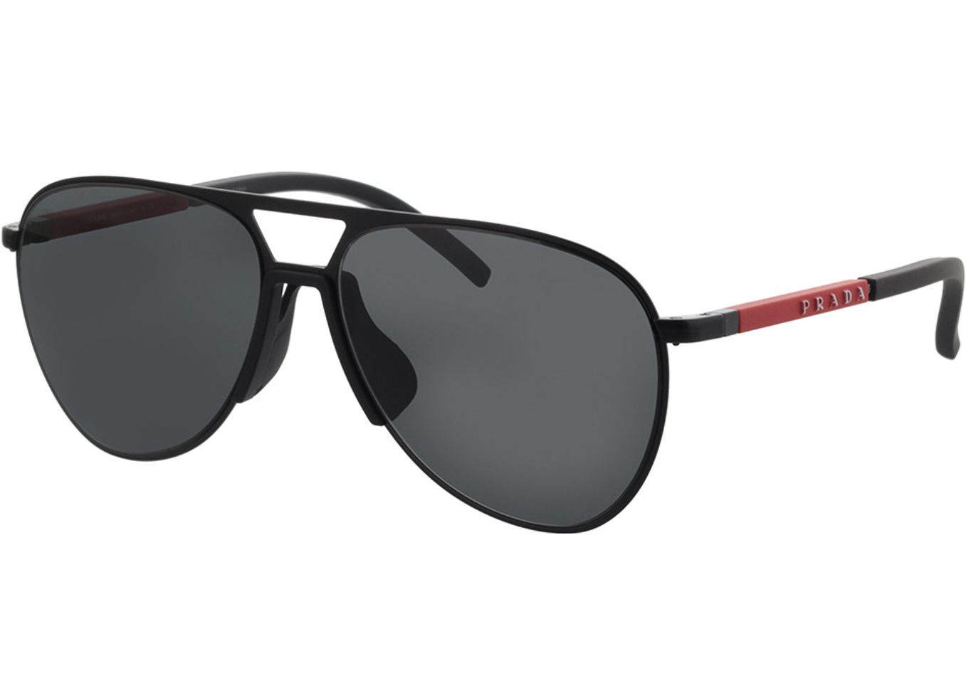 Prada Linea Rossa PS 51XS 1BO06L 59-15 Sonnenbrille mit Sehstärke erhältlich, Herren, Vollrand, Pilot von Prada Linea Rossa