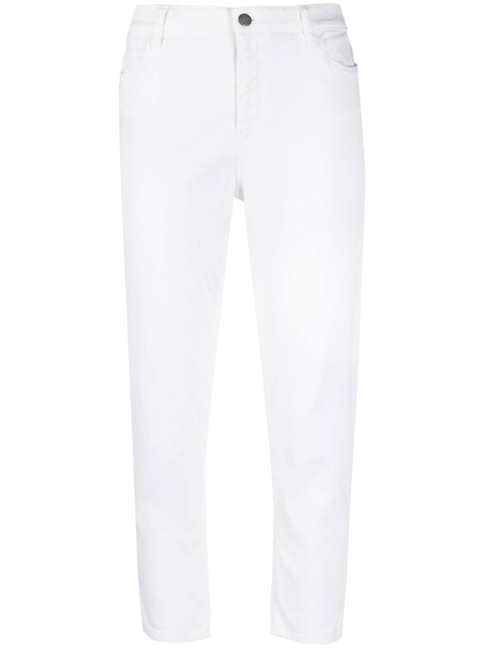 Prada Pre-Owned 2000s Cropped-Jeans - Weiß von Prada Pre-Owned