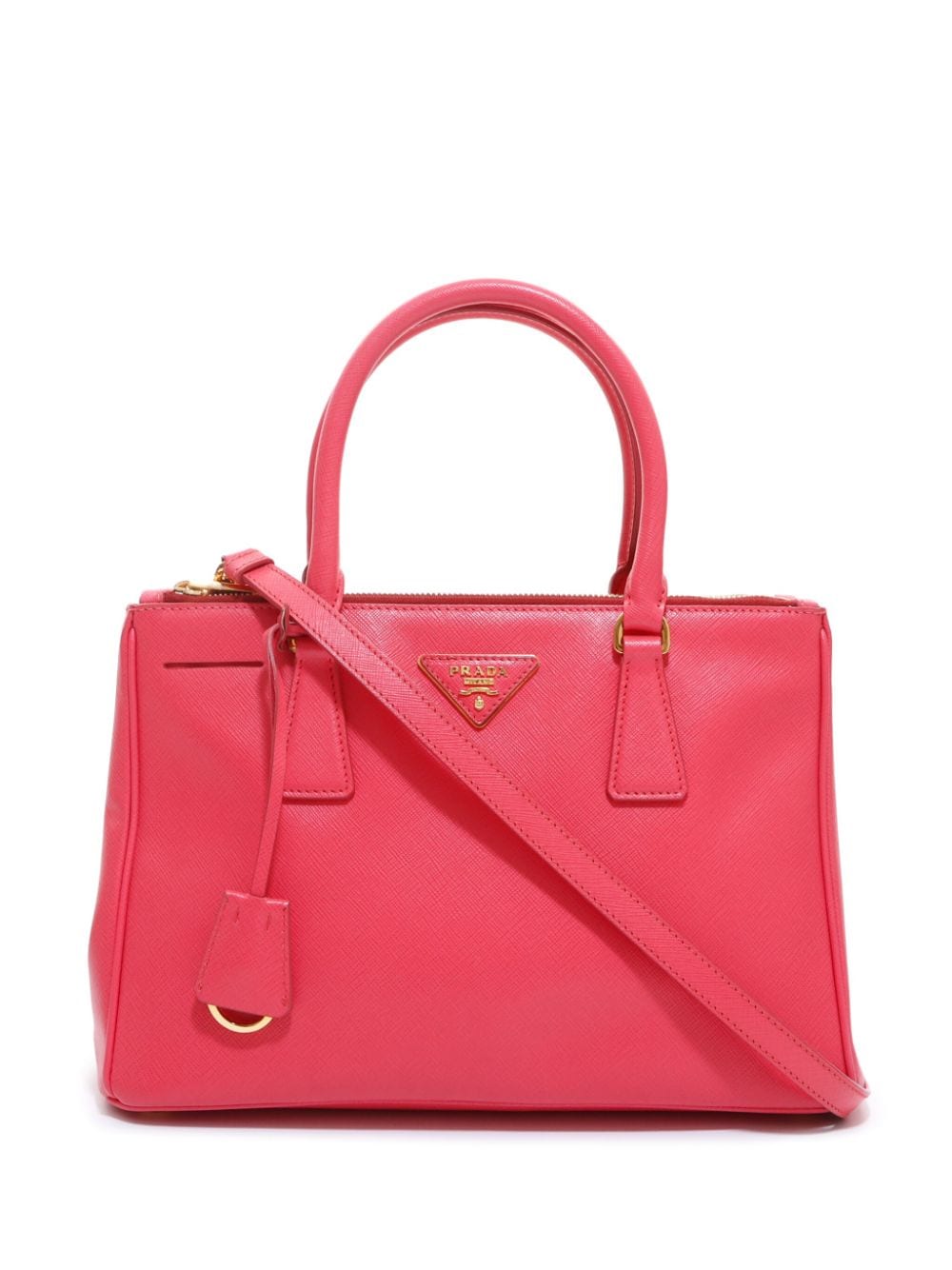 Prada Pre-Owned Vitello Daino Schultertasche - Rosa von Prada Pre-Owned