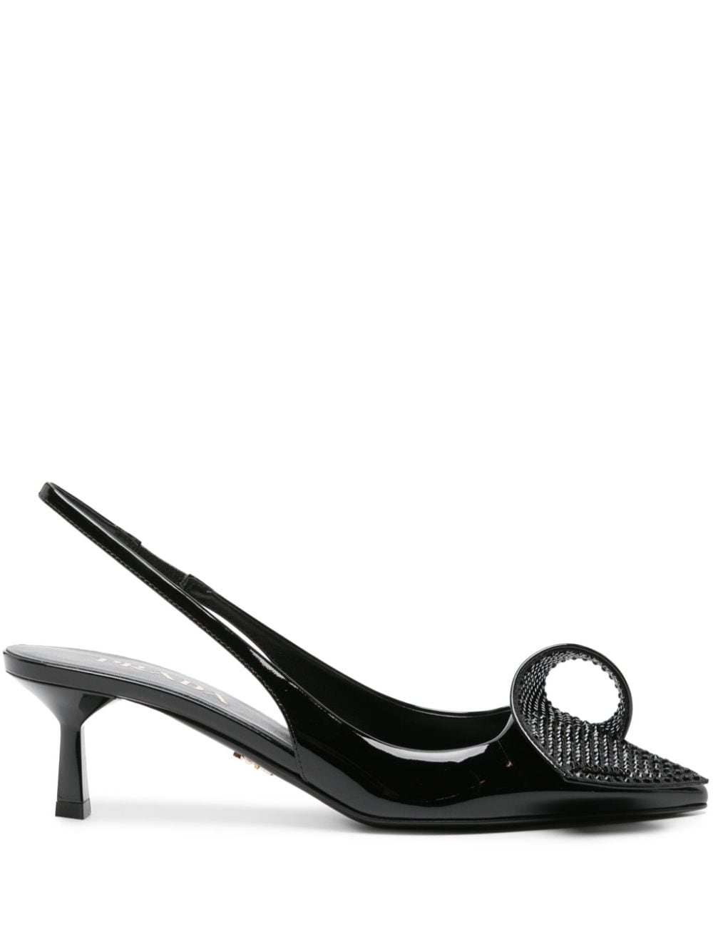 Prada Slingback-Pumps 55mm - Schwarz von Prada