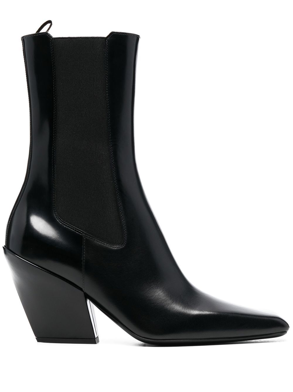 Prada Stiefel mit Design-Absatz 95mm - Schwarz von Prada