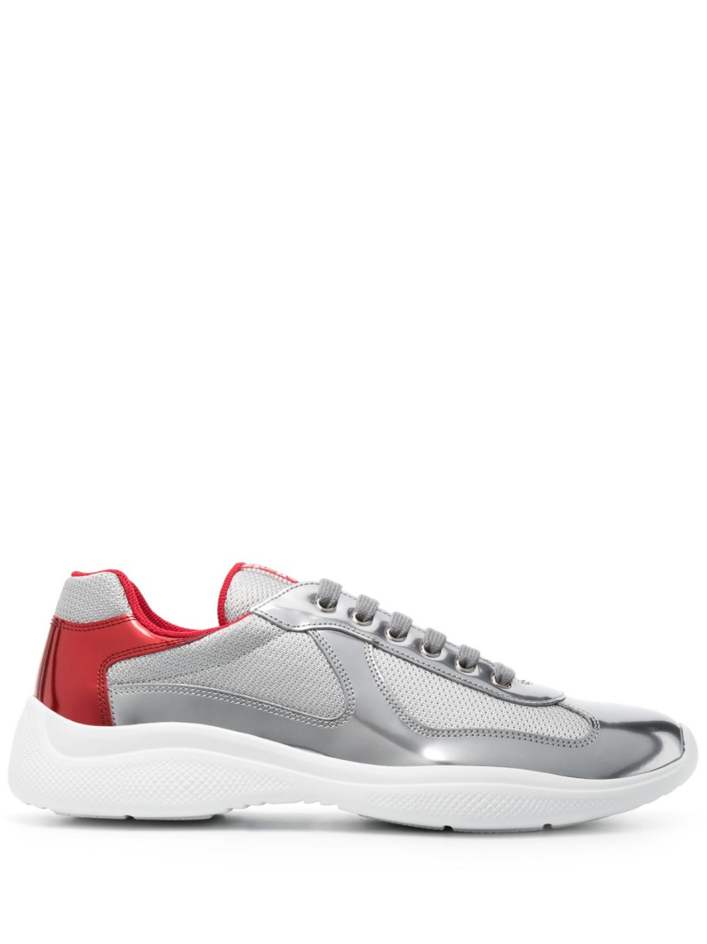 Prada Americas Cup Sneakers - Silber von Prada