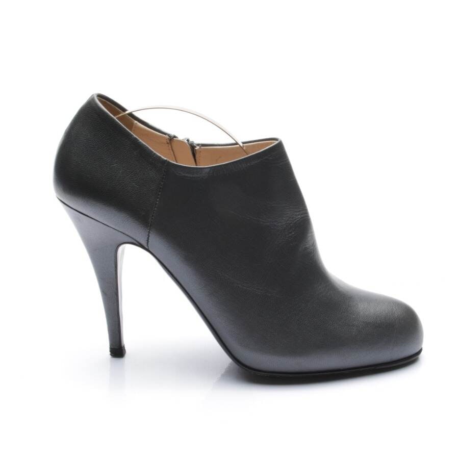 Prada Ankle Boots EUR 38,5 Silber von Prada