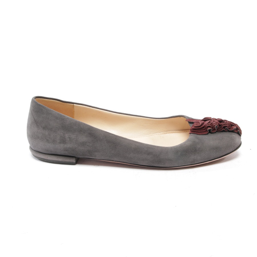 Prada Ballerinas EUR 36,5 Dunkelgrau von Prada