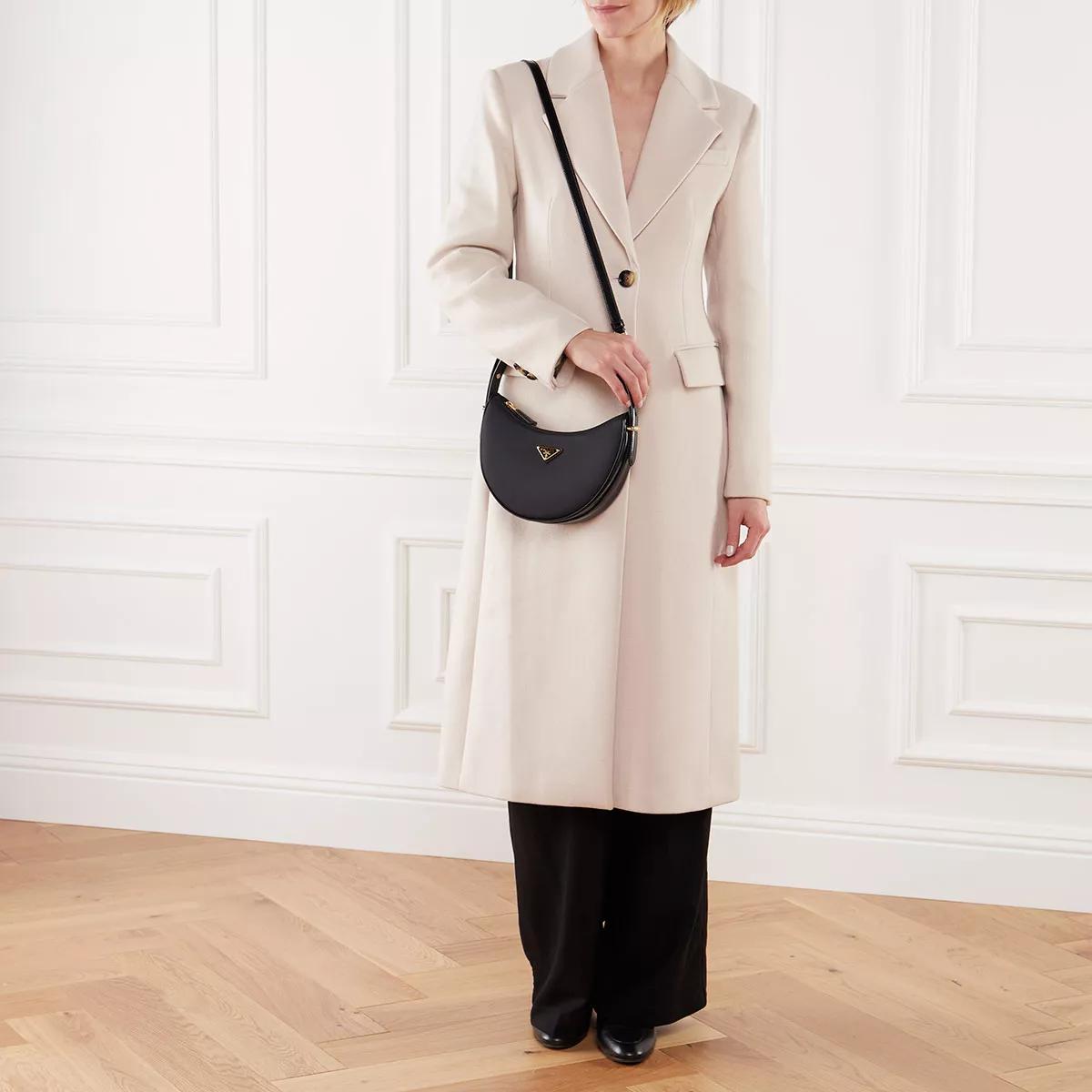 Prada Crossbody Bags - Re-Nylon And Leather Shoulder Bag - Gr. unisize - in Schwarz - für Damen von Prada