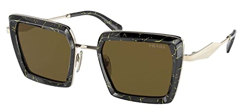 Prada Damen 0Pr 55Zs 52 19D01T Sonnenbrille, Gold von Prada