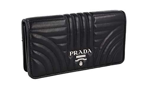 Prada Damen Schwarz Leder Schultertasche 1DH044 von Prada