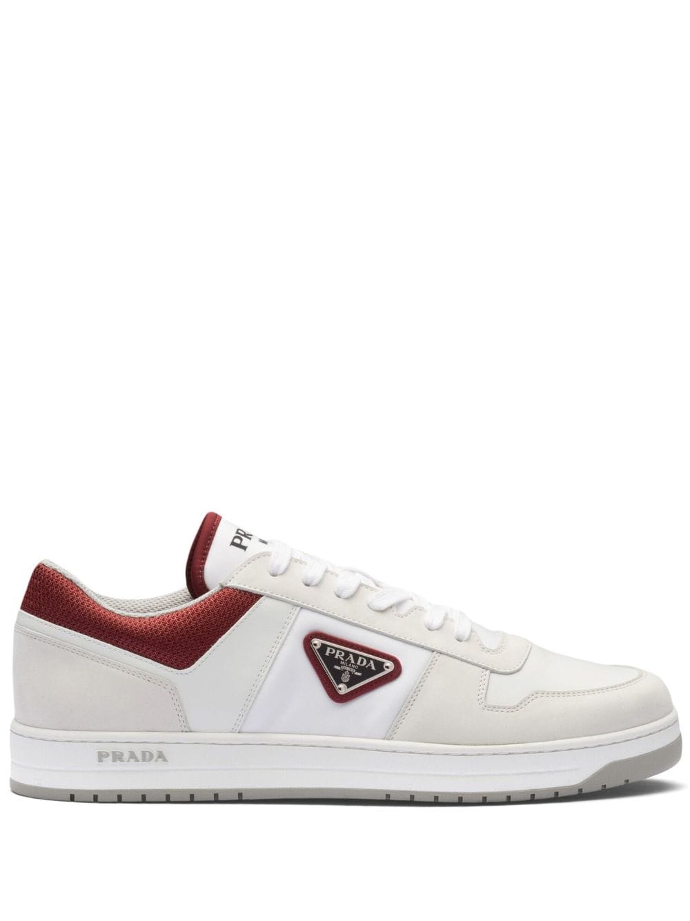 Prada Downtown Sneakers mit Re-Nylon - Weiß von Prada