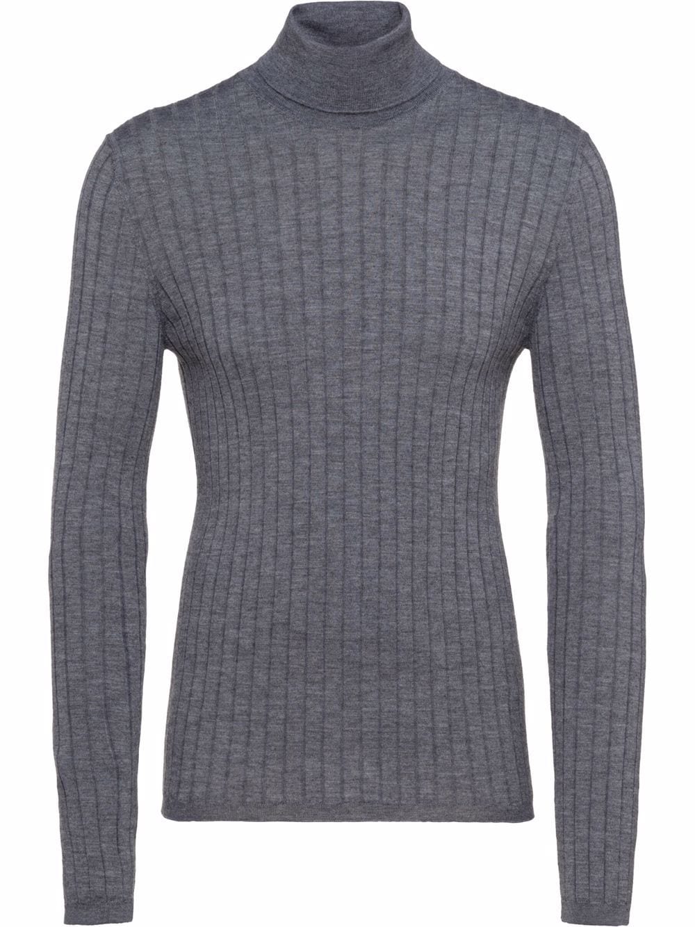 Prada Gerippter Rollkragenpullover - Grau von Prada