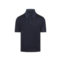 Prada Herren Blaues Kaschmir T-shirt von Prada