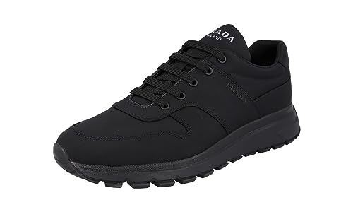 Prada Herren Schwarz Nylon Sneaker 2EG377 OQ6 F0002 41.5 EU/UK 7.5 von Prada