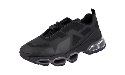 Prada Herren Schwarz Stoff Sneaker 4E3570 40.5 EU / 6.5 UK von Prada