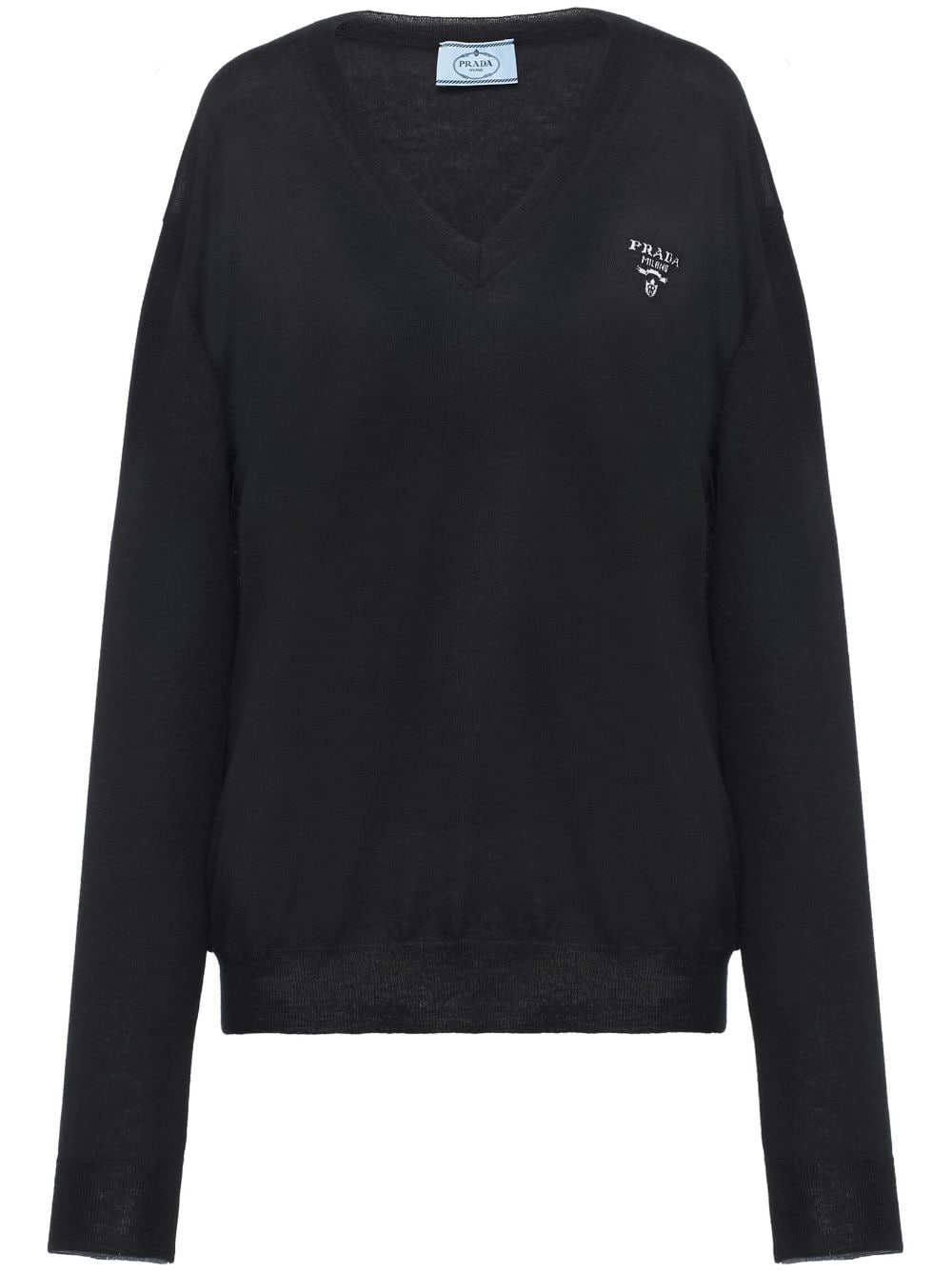 Prada Intarsien-Pullover - Schwarz von Prada