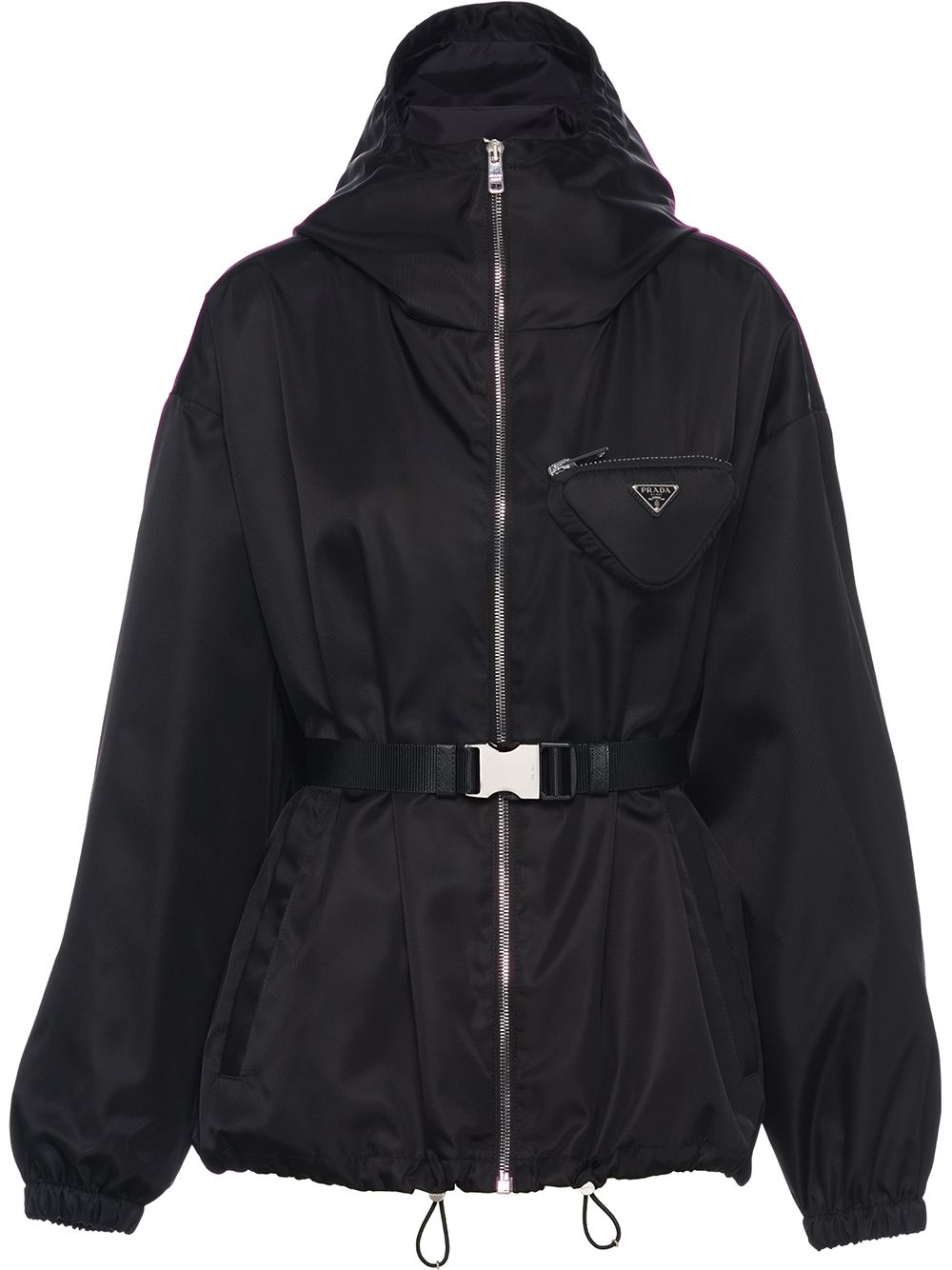 Prada Jacke mit Schnallenverschluss - Schwarz von Prada