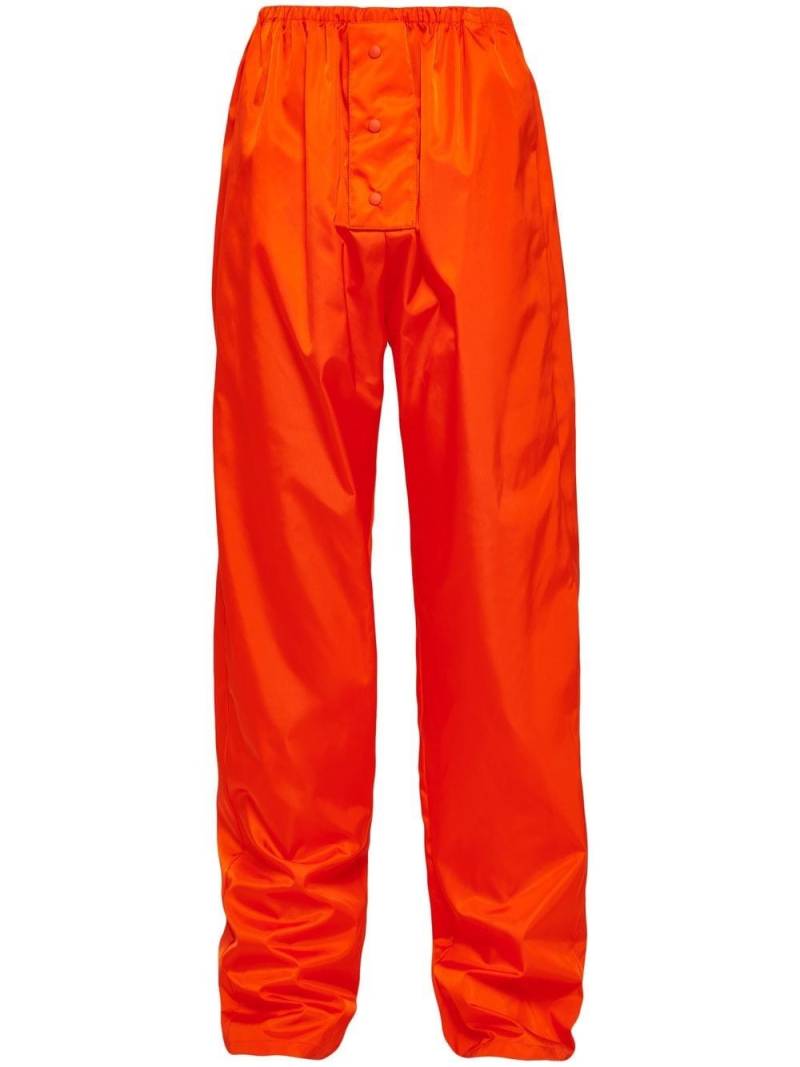 Prada Jogginghose aus Re-Nylon - Orange von Prada