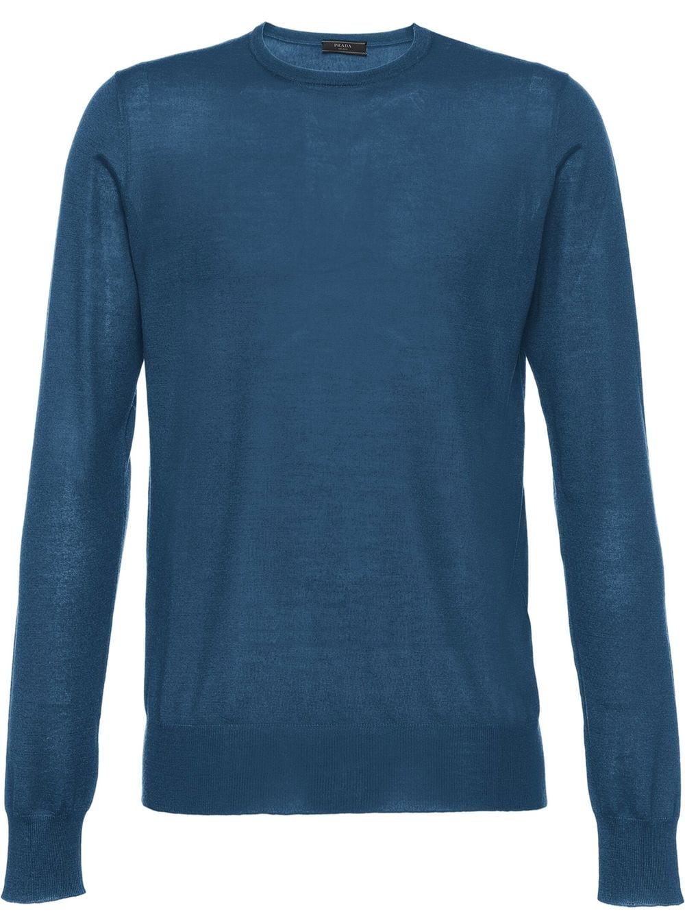 Prada Kaschmirpullover mit rundem Ausschnitt - Blau von Prada