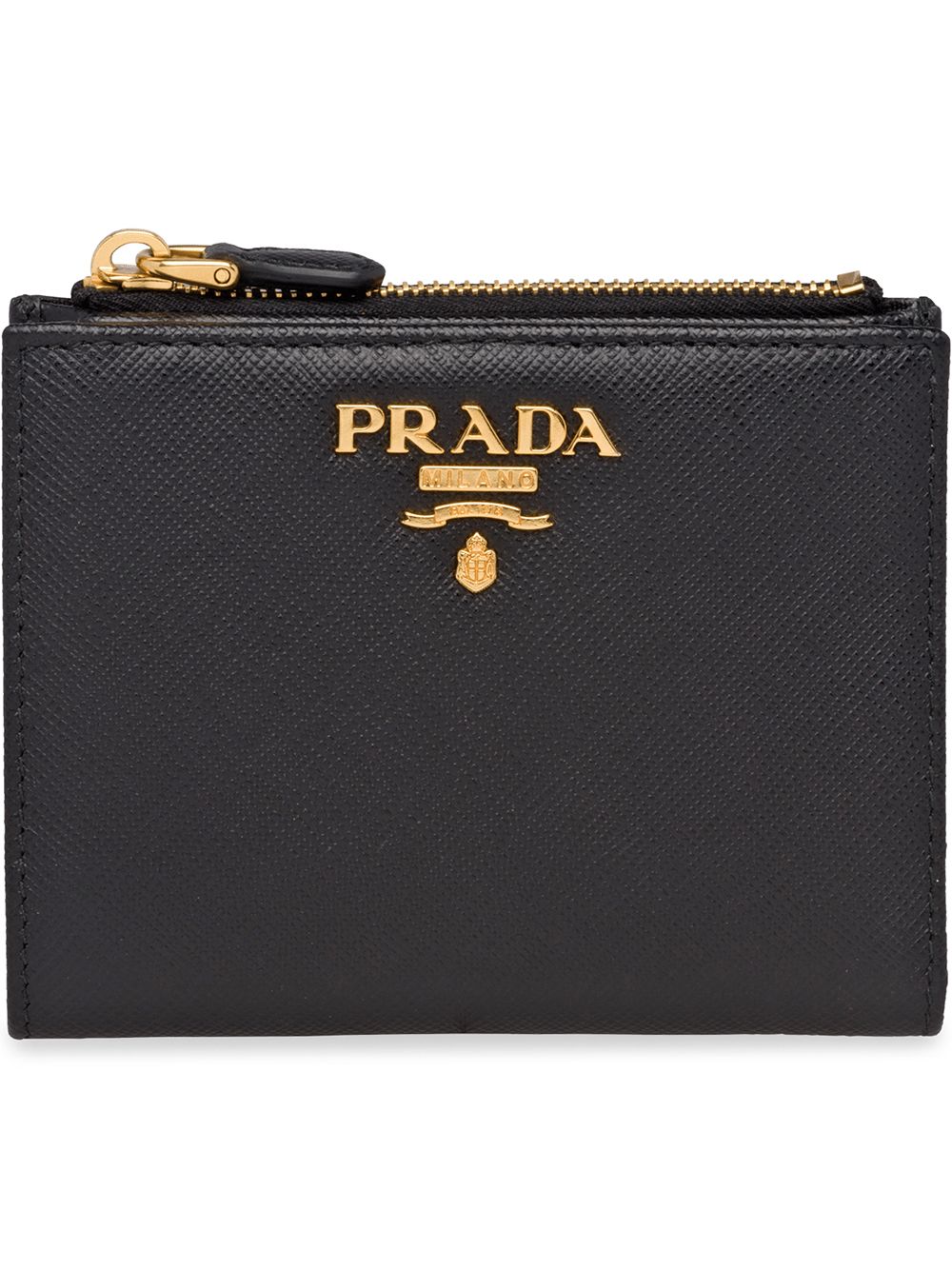 Prada Klassisches Portemonnaie - Schwarz von Prada