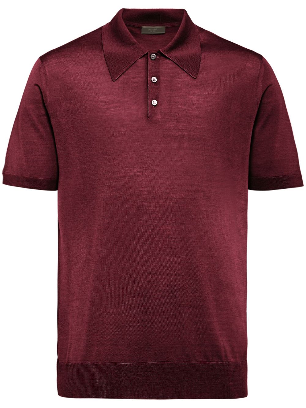 Prada Kurzärmeliges Poloshirt - Rot von Prada