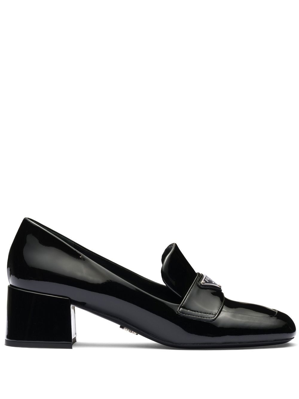 Prada Loafer mit Triangel-Logo - Schwarz von Prada