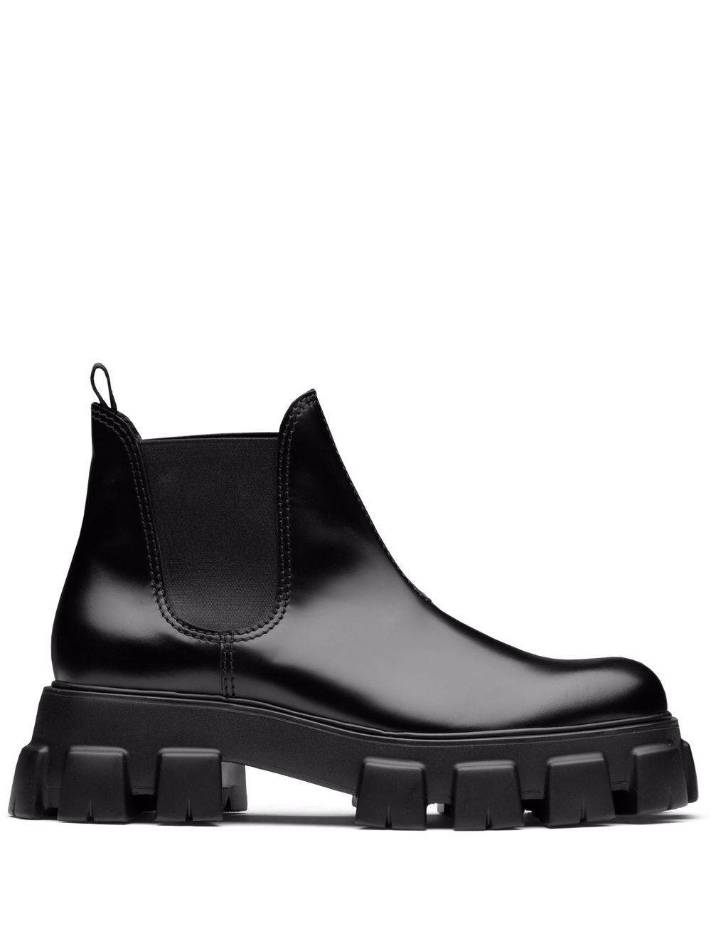 Prada Moonlith Chelsea-Boots - Schwarz von Prada