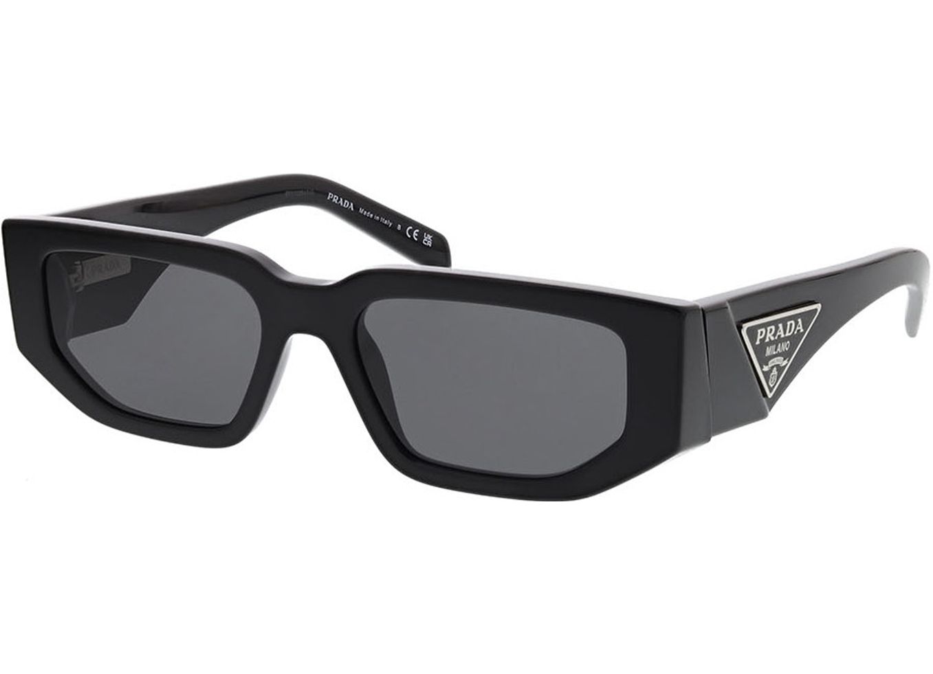 Prada PR 09ZS 1AB5S0 54-18 Sonnenbrille mit Sehstärke erhältlich, Herren, Vollrand, Rechteckig von Prada