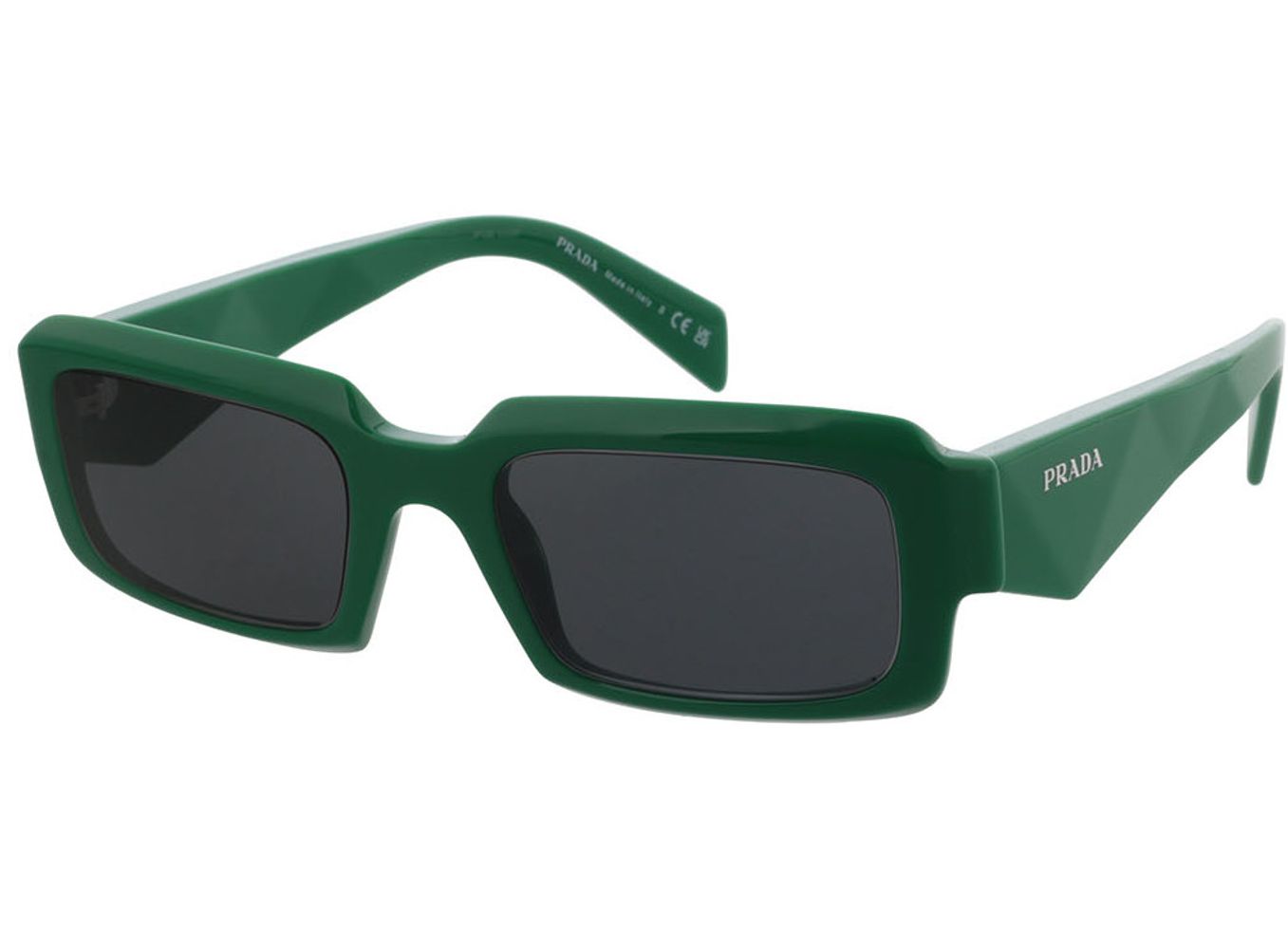 Prada PR 27ZS 11L08Z 54-21 Sonnenbrille mit Sehstärke erhältlich, Herren, Vollrand, Rechteckig von Prada