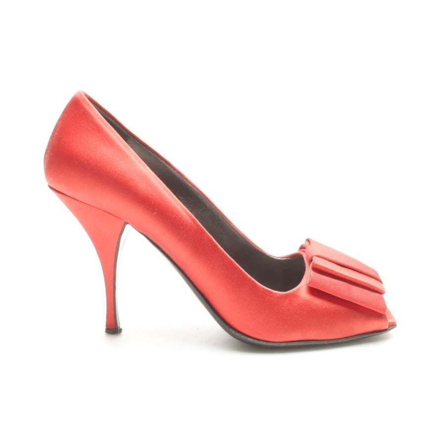 Prada Peeptoes EUR 38,5 Rot von Prada