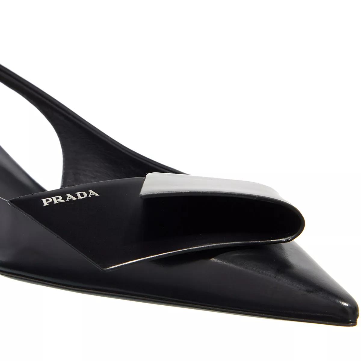 Prada Pumps & High Heels - Slingback Pumps - Gr. 37 (EU) - in Schwarz - für Damen von Prada