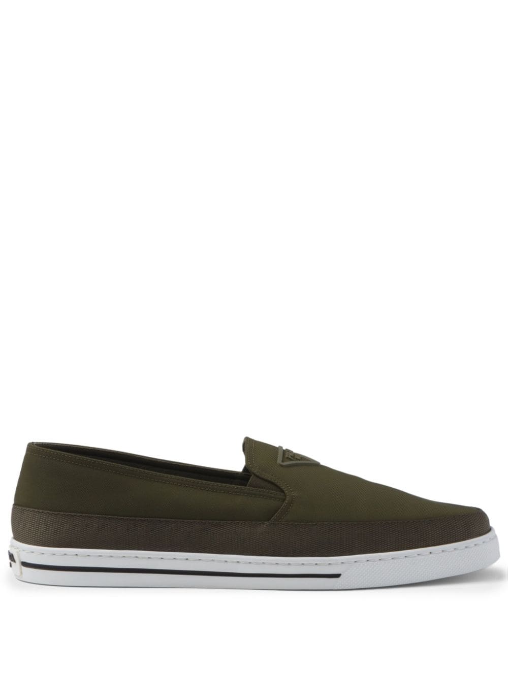 Prada Re-Nylon Slip-On-Sneakers - Grün von Prada