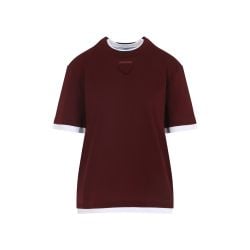 Prada Rotes Baumwoll-t-shirt Für Frauen von Prada