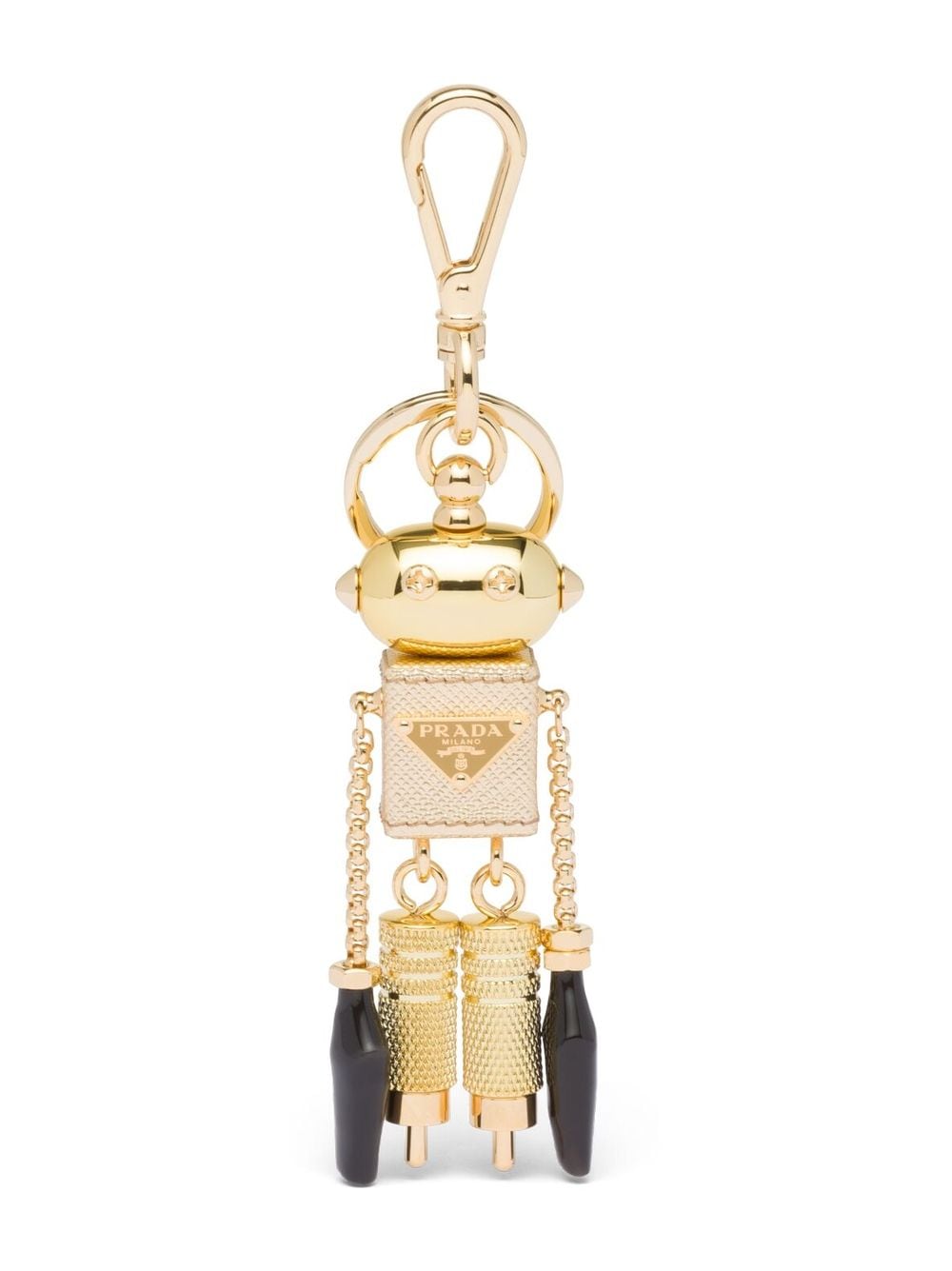 Prada Schlüssel-Etui aus Saffiano-Leder - Gold von Prada