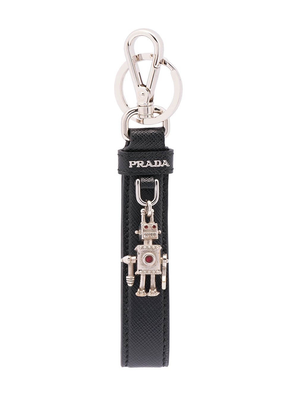 Prada Schlüssel-Etui aus Saffiano-Leder - Schwarz von Prada