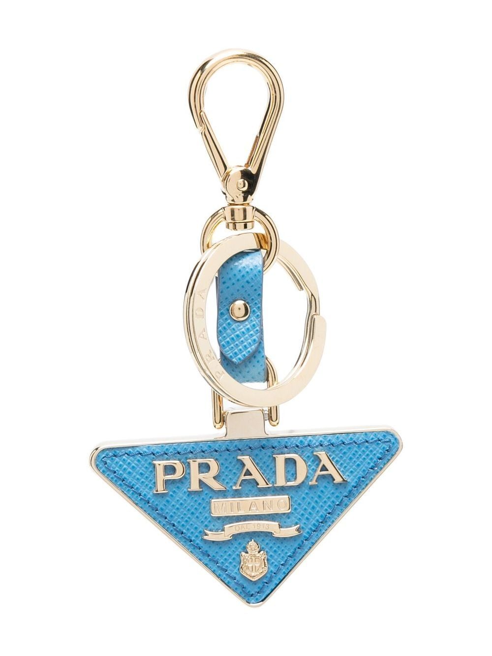 Prada Schlüsselanhänger mit Logo - Blau von Prada