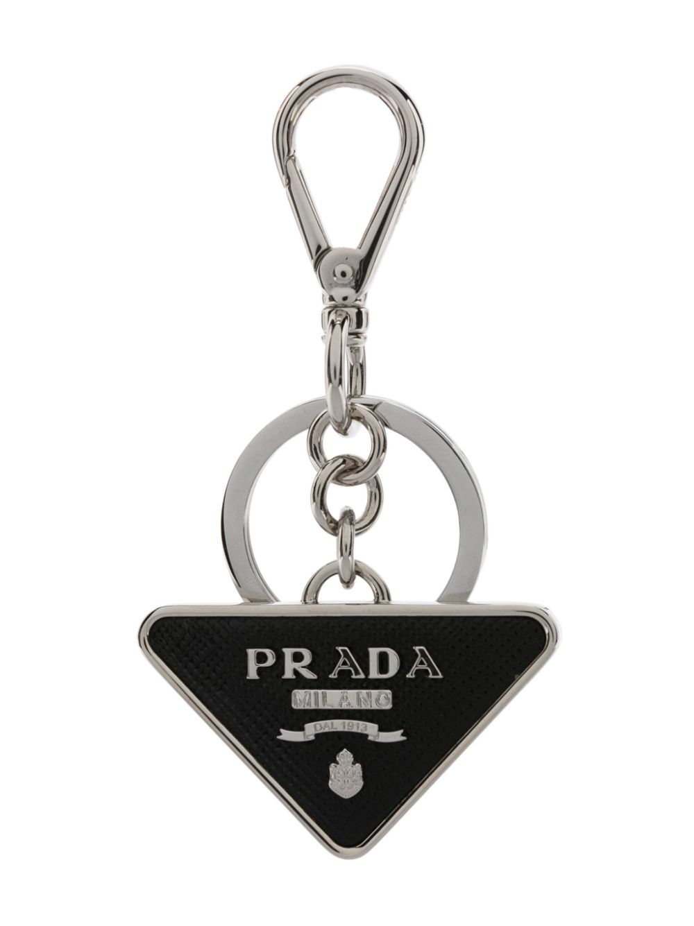 Prada Schlüsselanhänger mit Logo - Schwarz von Prada