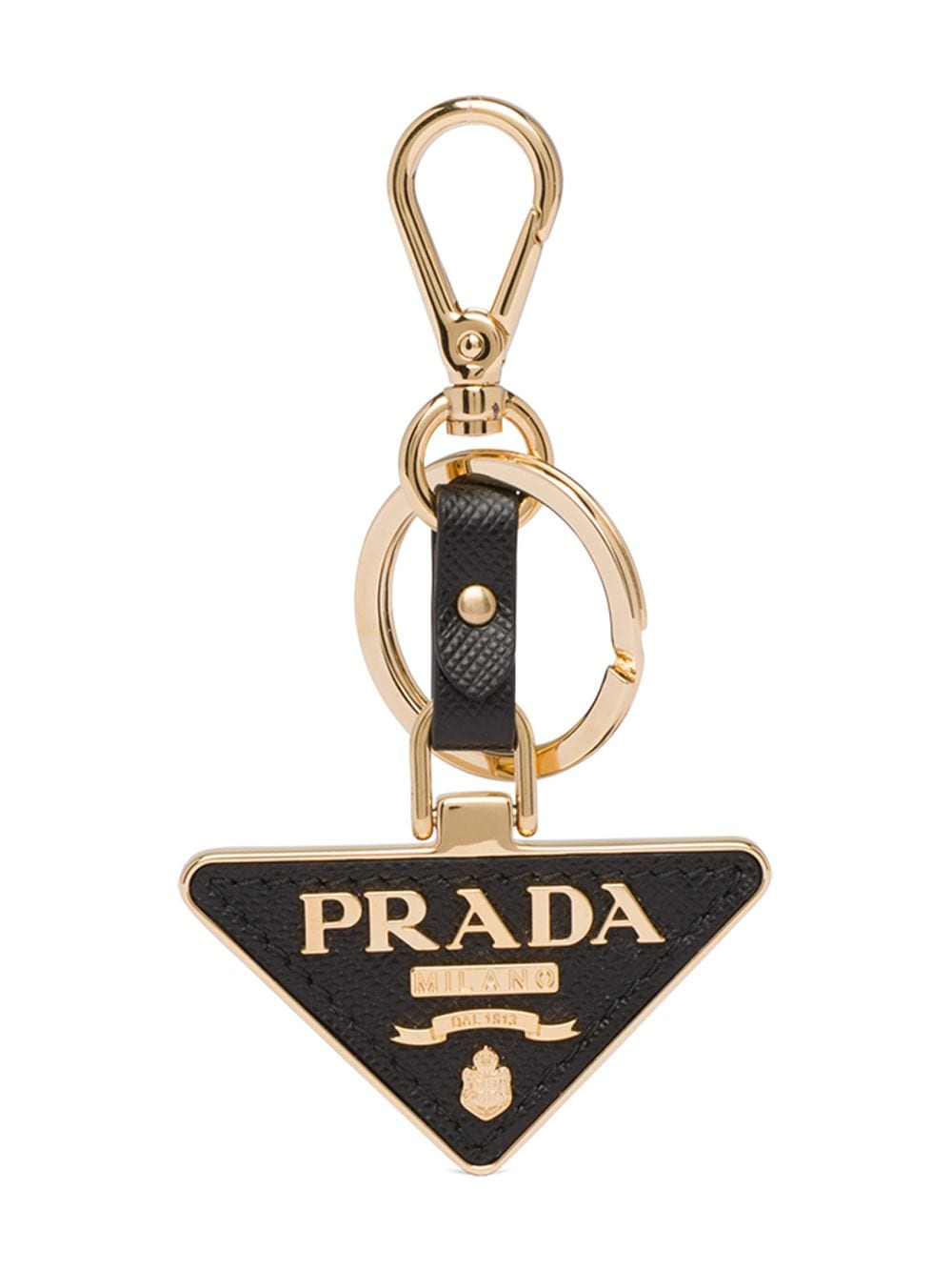 Prada Schlüsselanhänger mit Logo - Schwarz von Prada