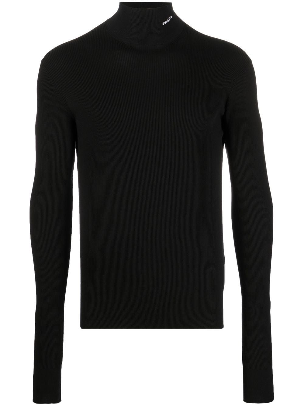 Prada Schmaler Rollkragenpullover - Schwarz von Prada