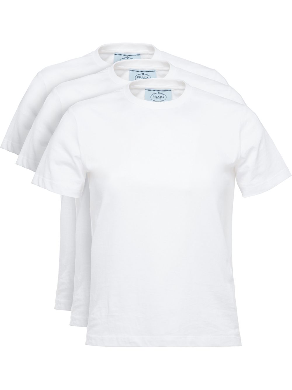 Prada Set aus drei T-Shirts - Weiß von Prada