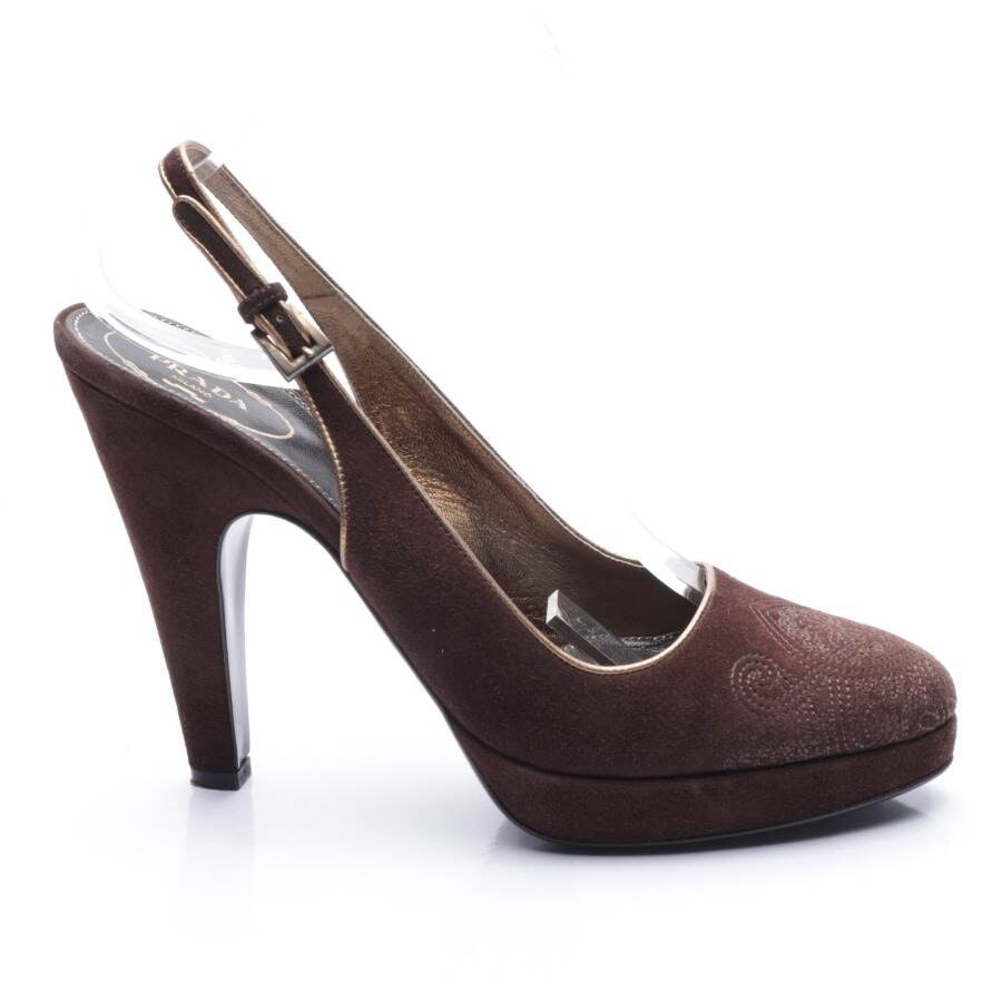 Prada Slingbacks EUR 40 Braun von Prada