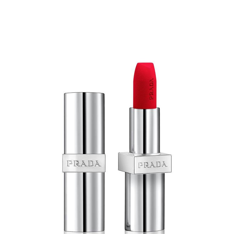 Prada Soft Matte Rouge Refillable Lipstick 3.8g (Various Shades) - R127 - Carminio von Prada