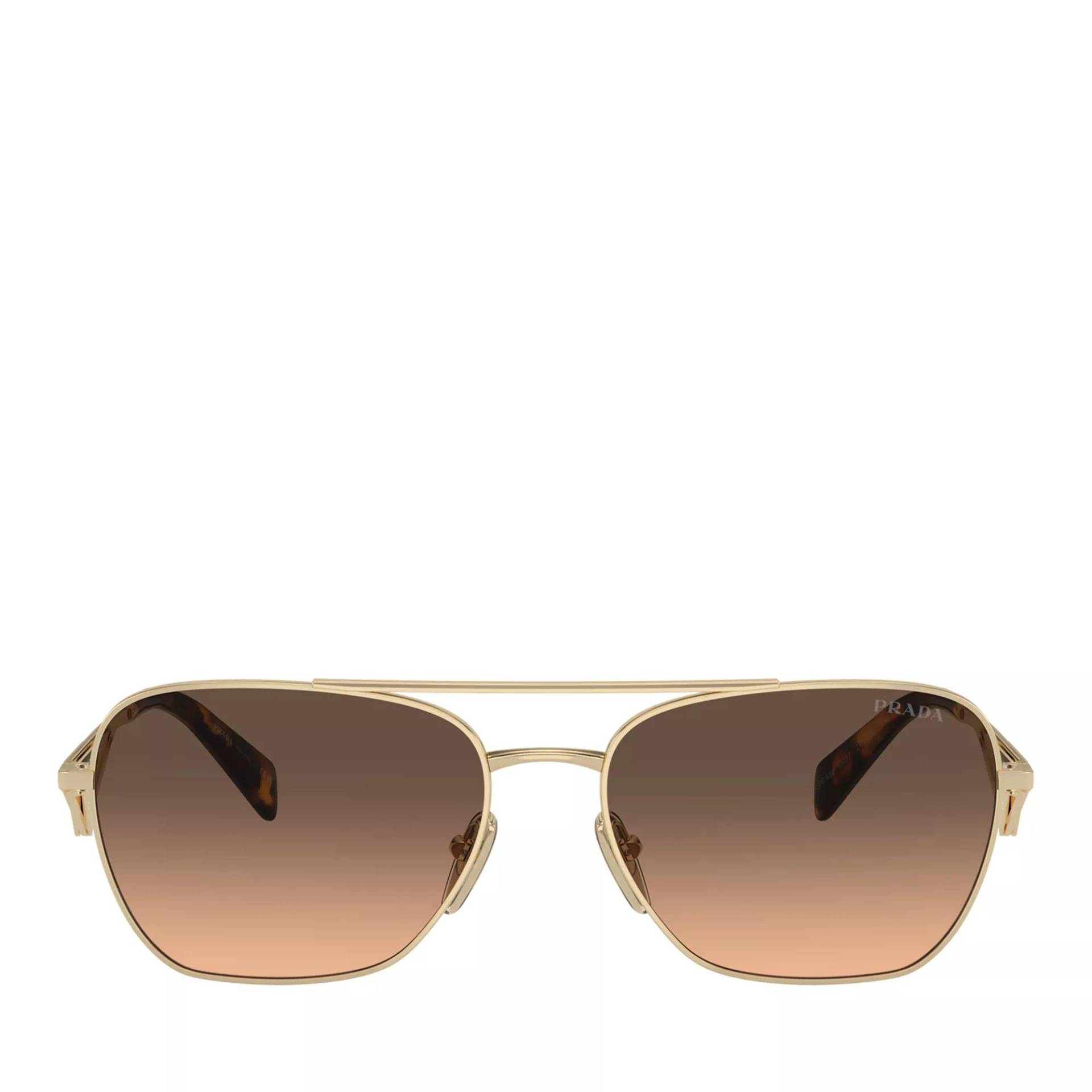 Prada Sonnenbrille - 0PR A50S - Gr. unisize - in Gold - für Damen von Prada