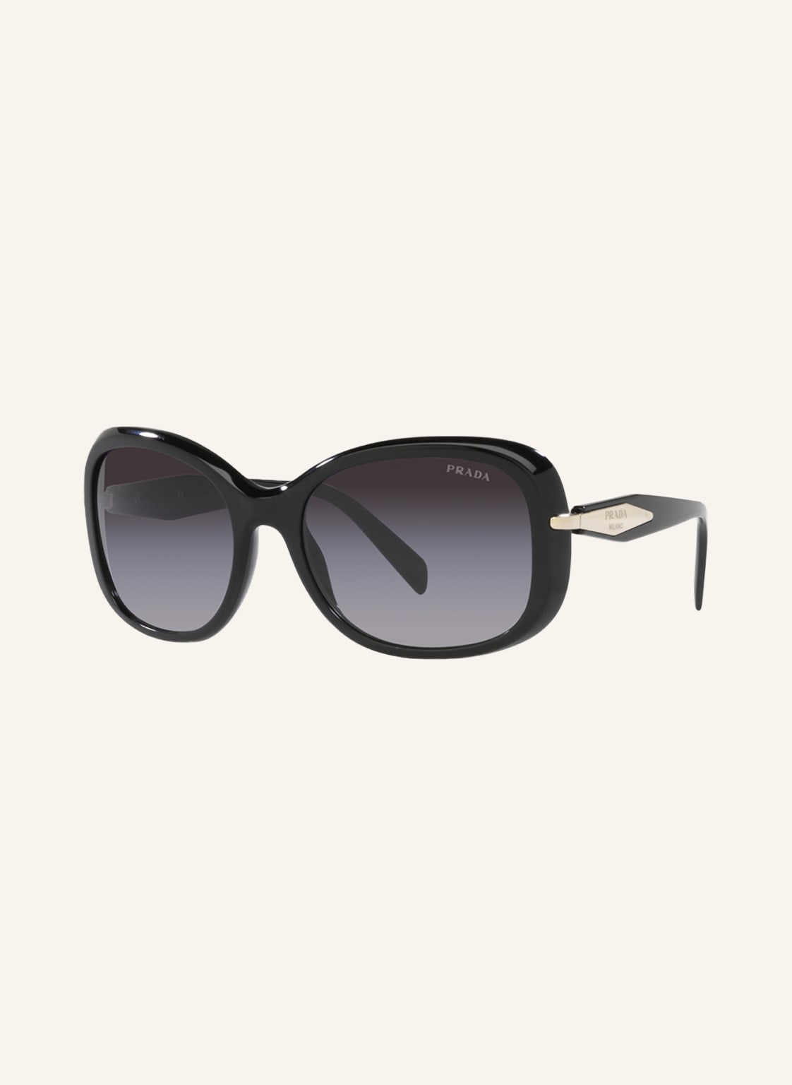 Prada Sonnenbrille Ft 0987 Cyrille-02 schwarz von Prada