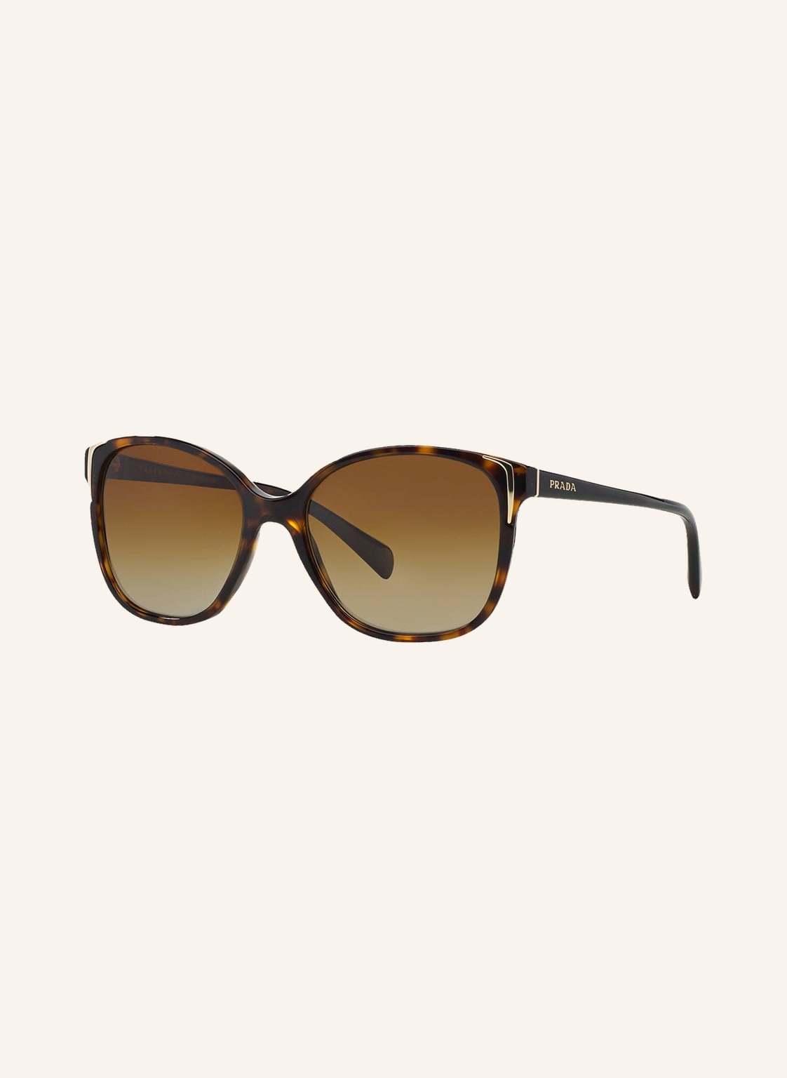 Prada Sonnenbrille Pr 01os braun von Prada