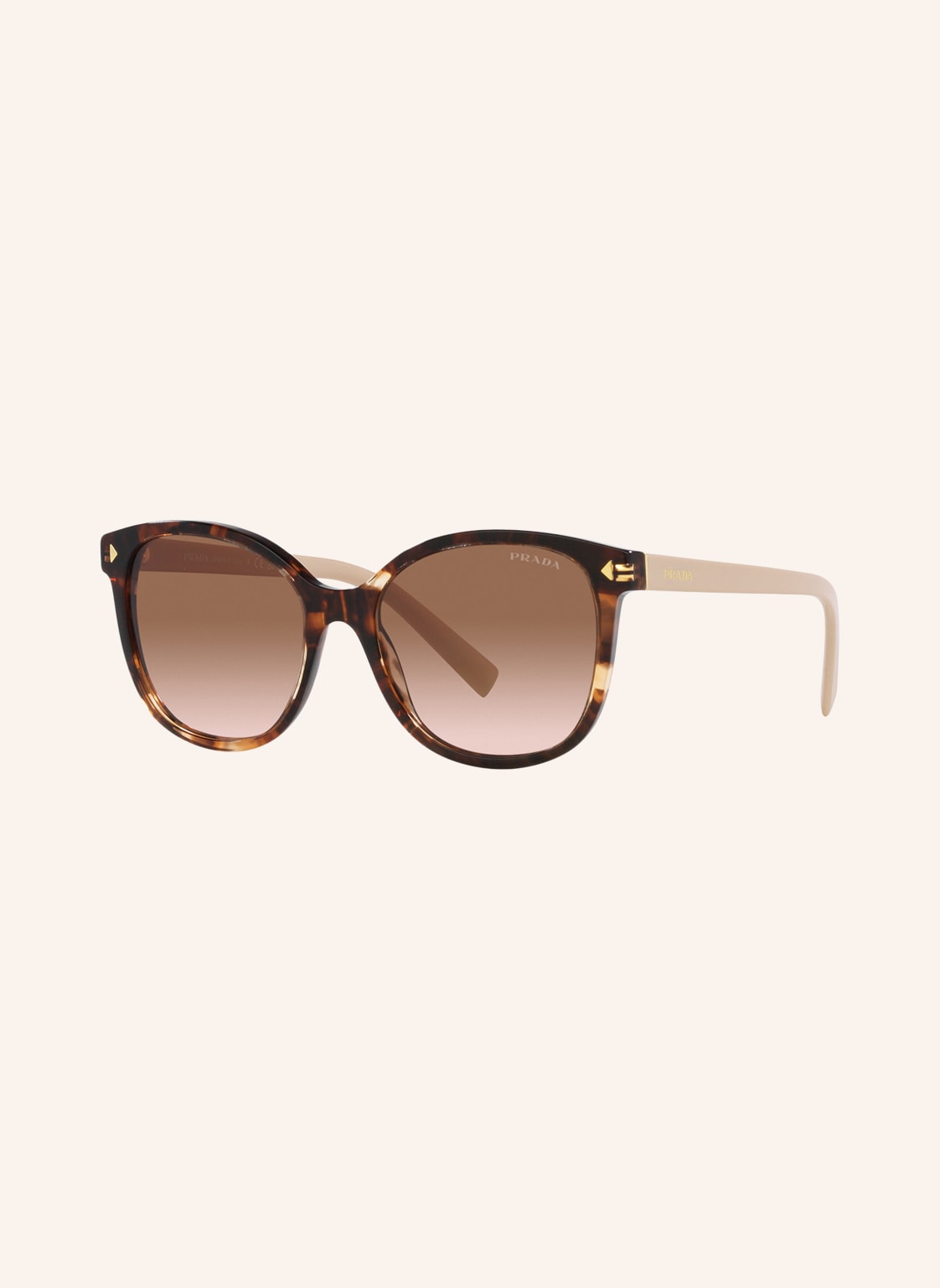 Prada Sonnenbrille Pr 22zs braun von Prada