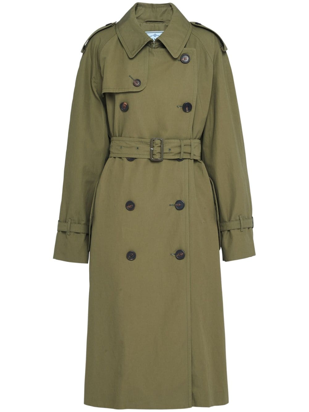 Prada Trenchcoat mit Gürtel - Grün von Prada