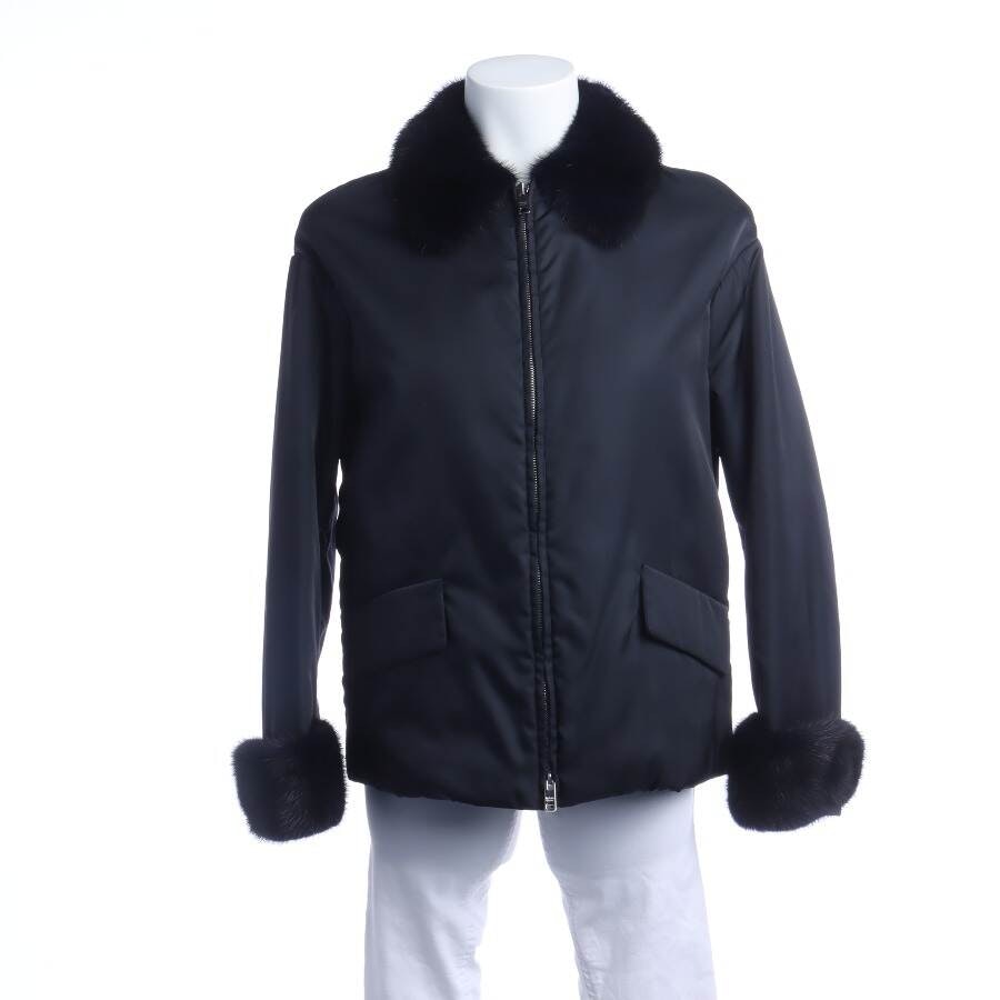 Prada Übergangsjacke 40 Navy von Prada