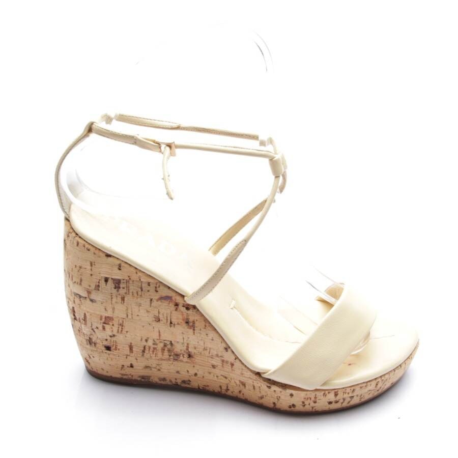 Prada Wedges EUR 36 Beige von Prada