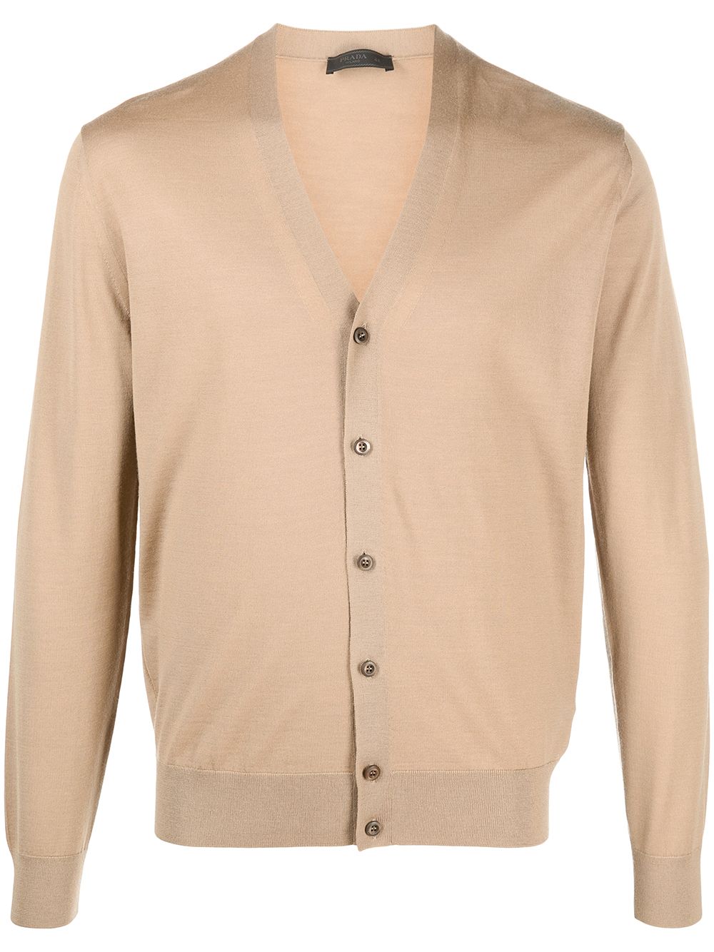 Prada Geknöpfter Cardigan - Nude von Prada