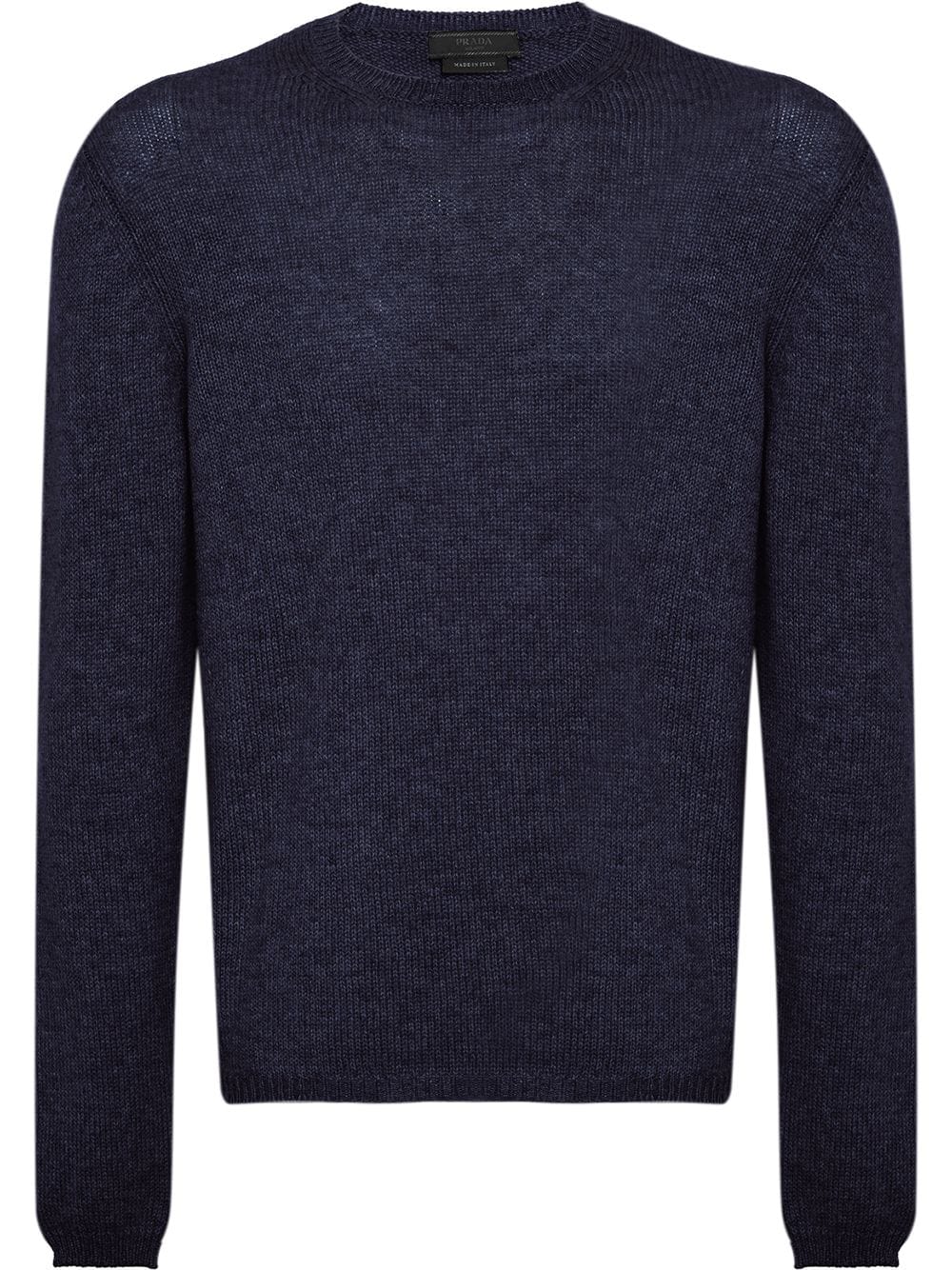 Prada Kaschmirpullover mit rundem Ausschnitt - Blau von Prada