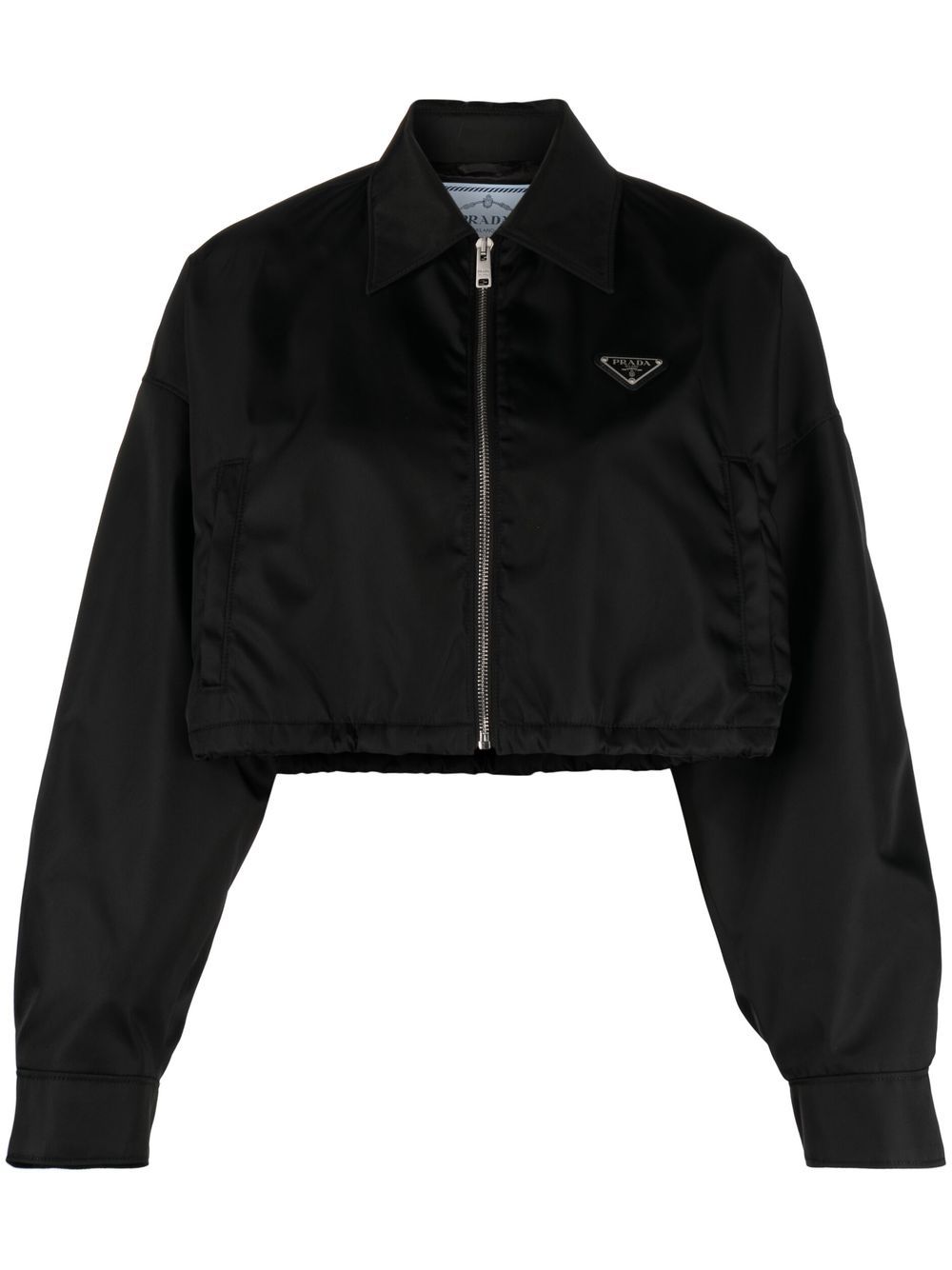 Prada Bomberjacke im Cropped-Design - Schwarz von Prada